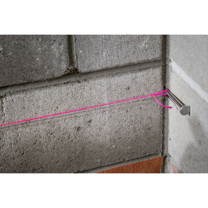 Sealey BLP1 Braided Pink Nylon Brick Line - 76m Sealey