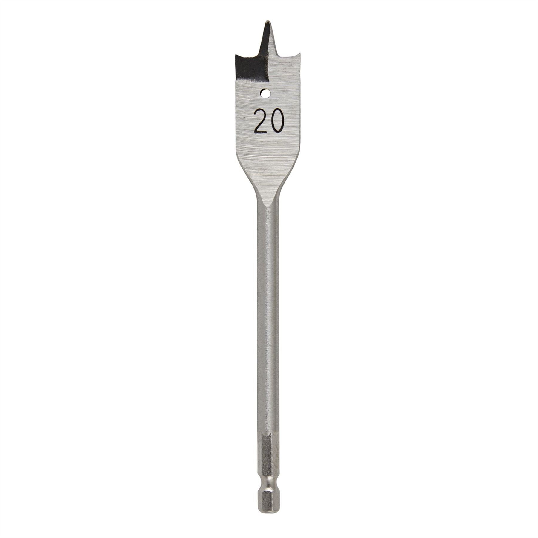 Draper 41552 Flat Wood Drill Bit 20 x 152mm Draper