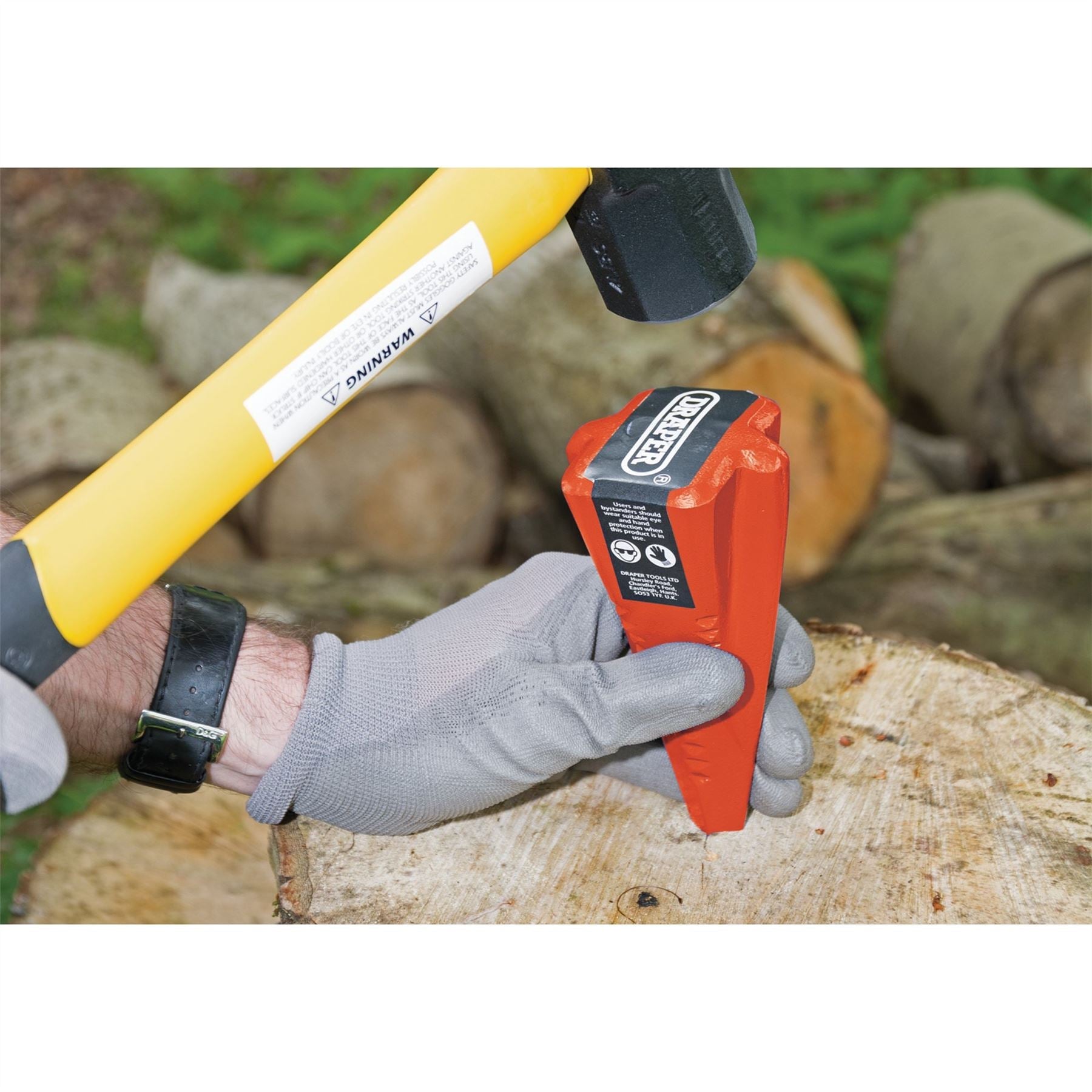 Draper 58682 Log Splitting Star Wedge 1.7kg Draper