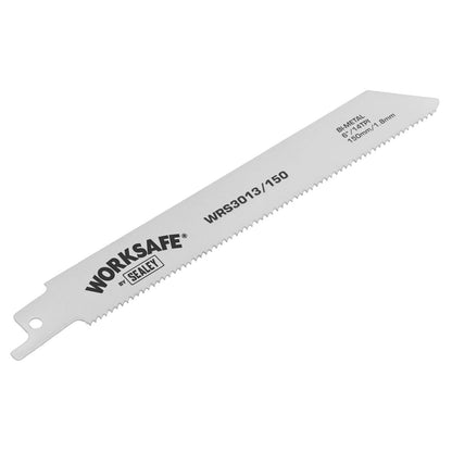 Sealey WRS3013/150 Reciprocating Saw Blade 150mm 14tpi - Pack of 5 Sealey