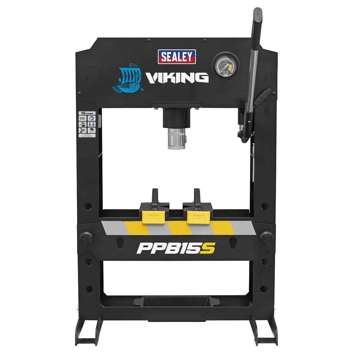 Sealey PPB15S Viking Bench Type Hydraulic Press 15 Tonne Sealey