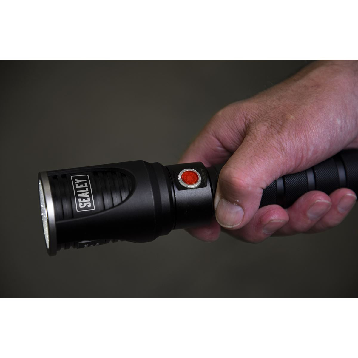 Sealey LED4493 Aluminium Torch 20W SMD LED Adjustable Focus Rechargeable with USB Port Sealey