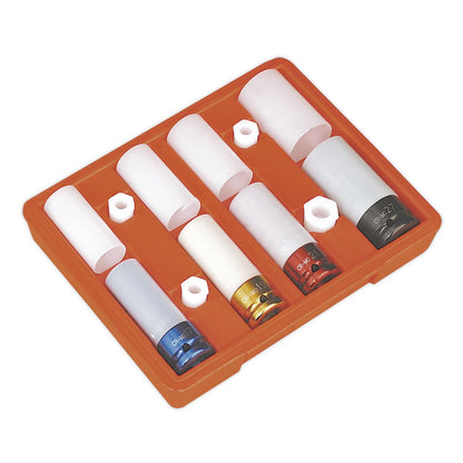 Sealey SX030 Alloy Wheel Impact Socket Set 4pc 1/2"Sq Drive Sealey