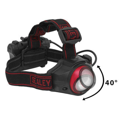 Sealey HT111R Rechargeable Head Torch 5W COB LED Auto-Sensor Sealey