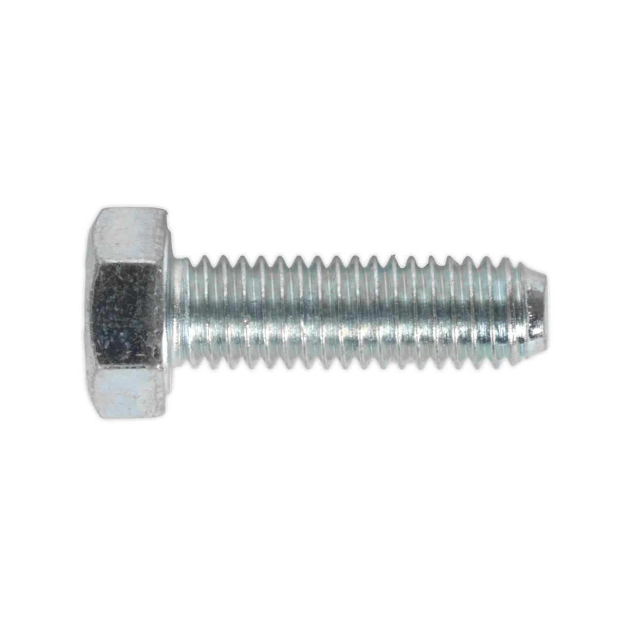 Sealey SS516 HT Setscrew M5 x 16mm 8.8 Zinc Pack of 50 Sealey