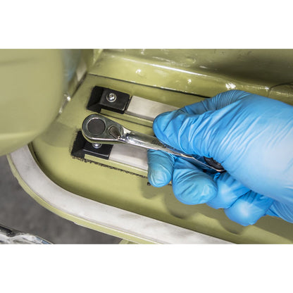 Siegen S01251 Micro Ratchet Bit Driver/Wrench 1/4"Hex  x 1/4"Sq Drive Sealey