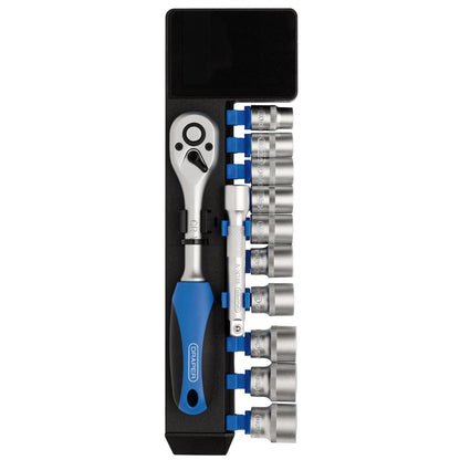 Draper 16371 Metric Socket and Ratchet Set 3/8" Sq. Dr. 12 Piece Draper