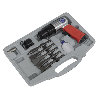 Sealey GSA12 Air Hammer Kit Medium Stroke Sealey