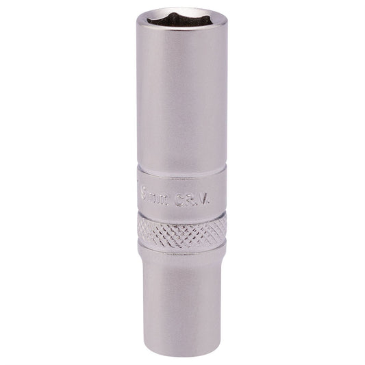 Draper 82139 6 Point Deep Socket 1/4" Sq. Dr. 9mm Draper