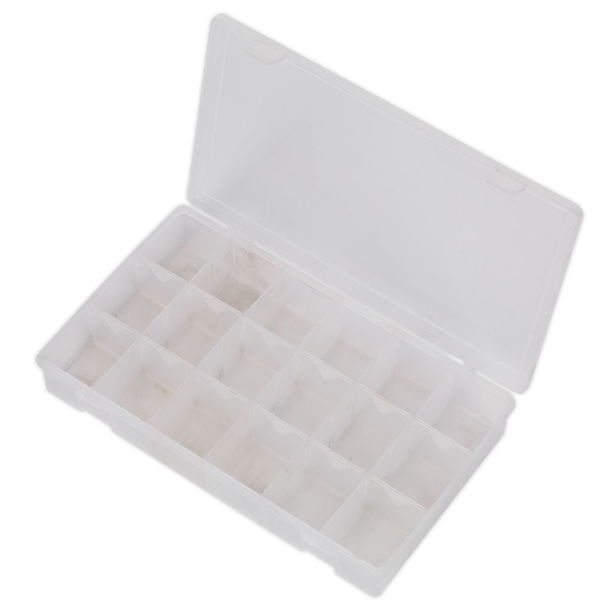 Sealey ABBOXLAR Assortment Box with 12 Removable Dividers Sealey