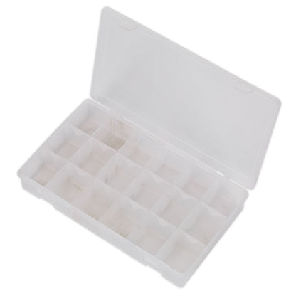 Sealey ABBOXLAR Assortment Box with 12 Removable Dividers Sealey