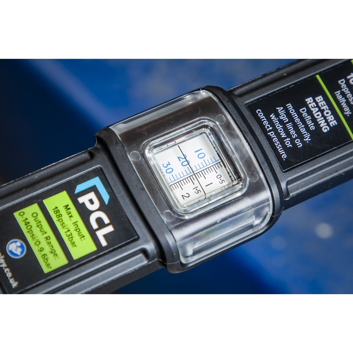 Sealey SA37/99 Twin Push-On Connector Tyre Inflator Airlite Eco Sealey