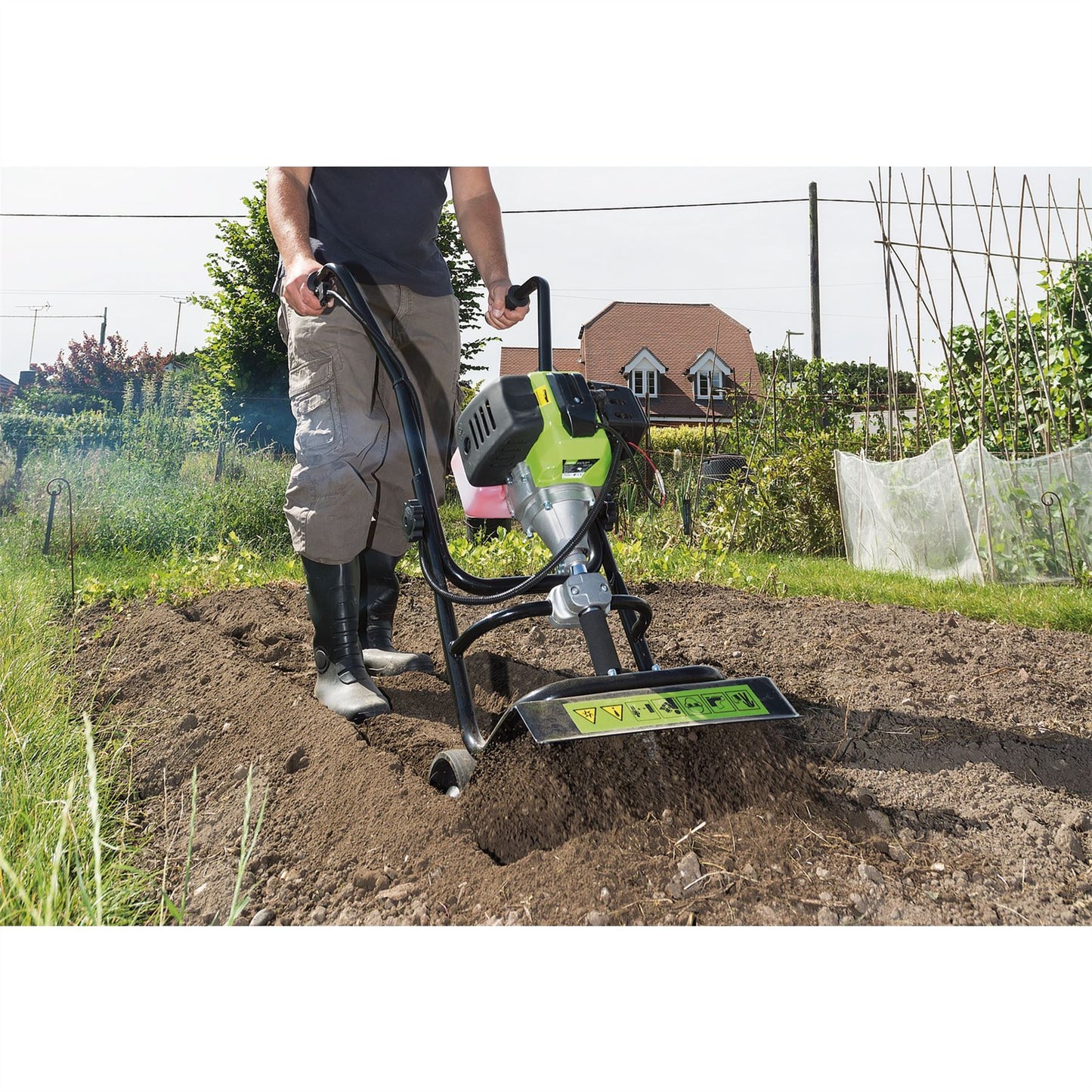 Draper 32329 Petrol Tiller and Cultivator 320mm 42.7cc/3HP Draper