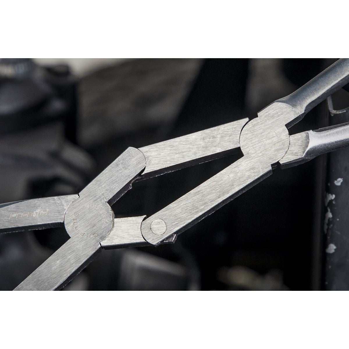 Sealey AK8591 Needle Nose Pliers Double Joint Long Reach 335mm Sealey