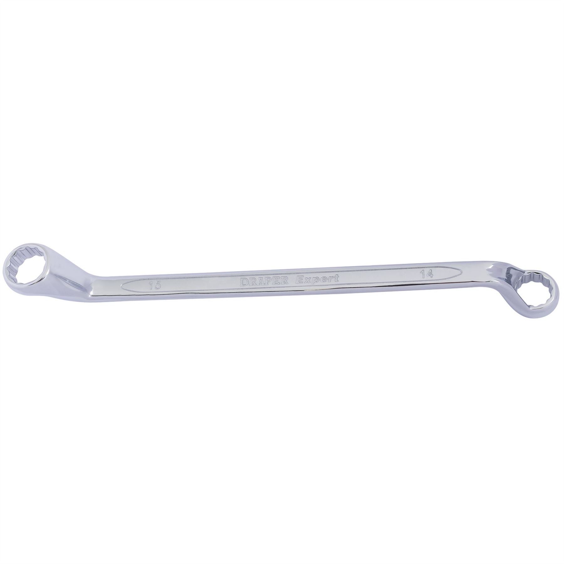Draper 55690 HI-TORQ® Deep Offset Ring Spanner 14 x 15mm Draper