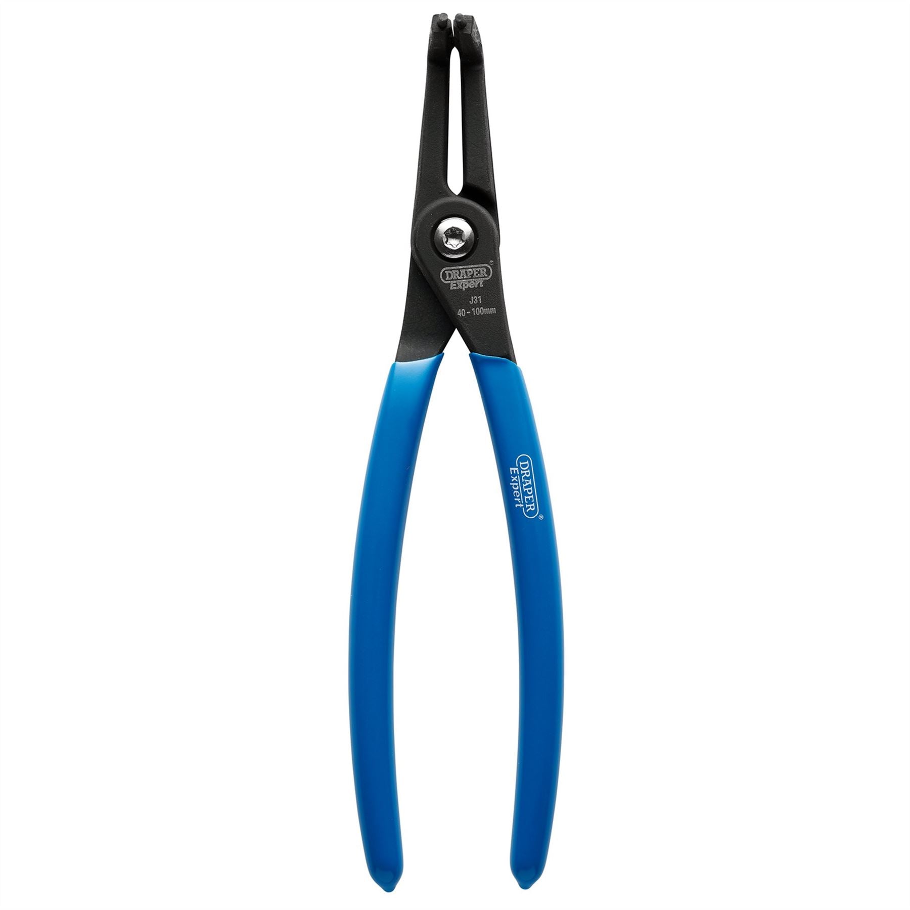 Draper 09033 Expert 90° Internal Circlip Pliers J31 215mm Draper