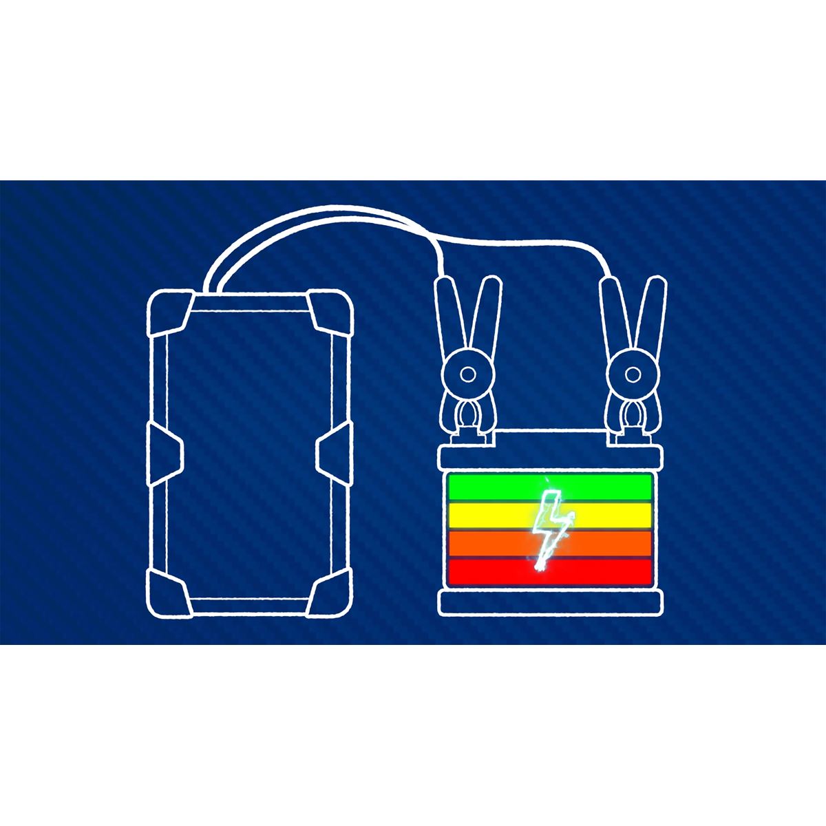 Sealey E/START800 ElectroStart® Batteryless Power Start 800A 12V Sealey