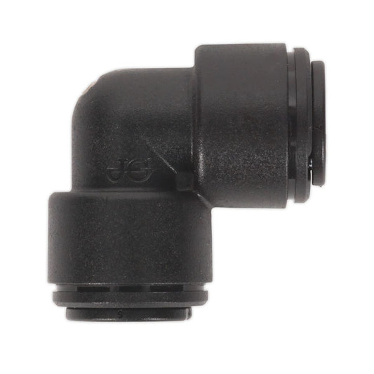 Sealey JGCE8 Elbow Coupling 8mm Pack of 5 (John Guest Speedfit®) Sealey