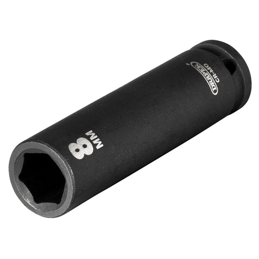 Draper 05186 Expert HI-TORQ® 6 Point Deep Impact Socket 1/4" Sq. Dr. 8mm Draper
