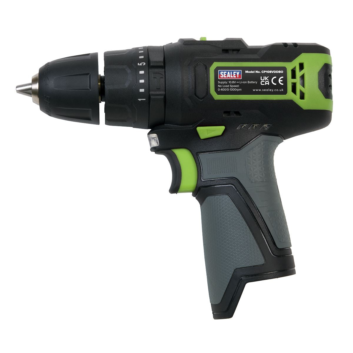 Sealey CP108VDD Cordless Combi Drill Ø10mm 10.8V SV10.8 Series Sealey
