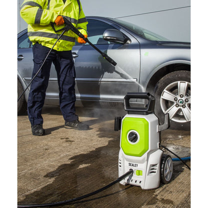 Sealey PW1610 Pressure Washer 100bar 390L/hr with TSS & Rotablast® Nozzle Sealey