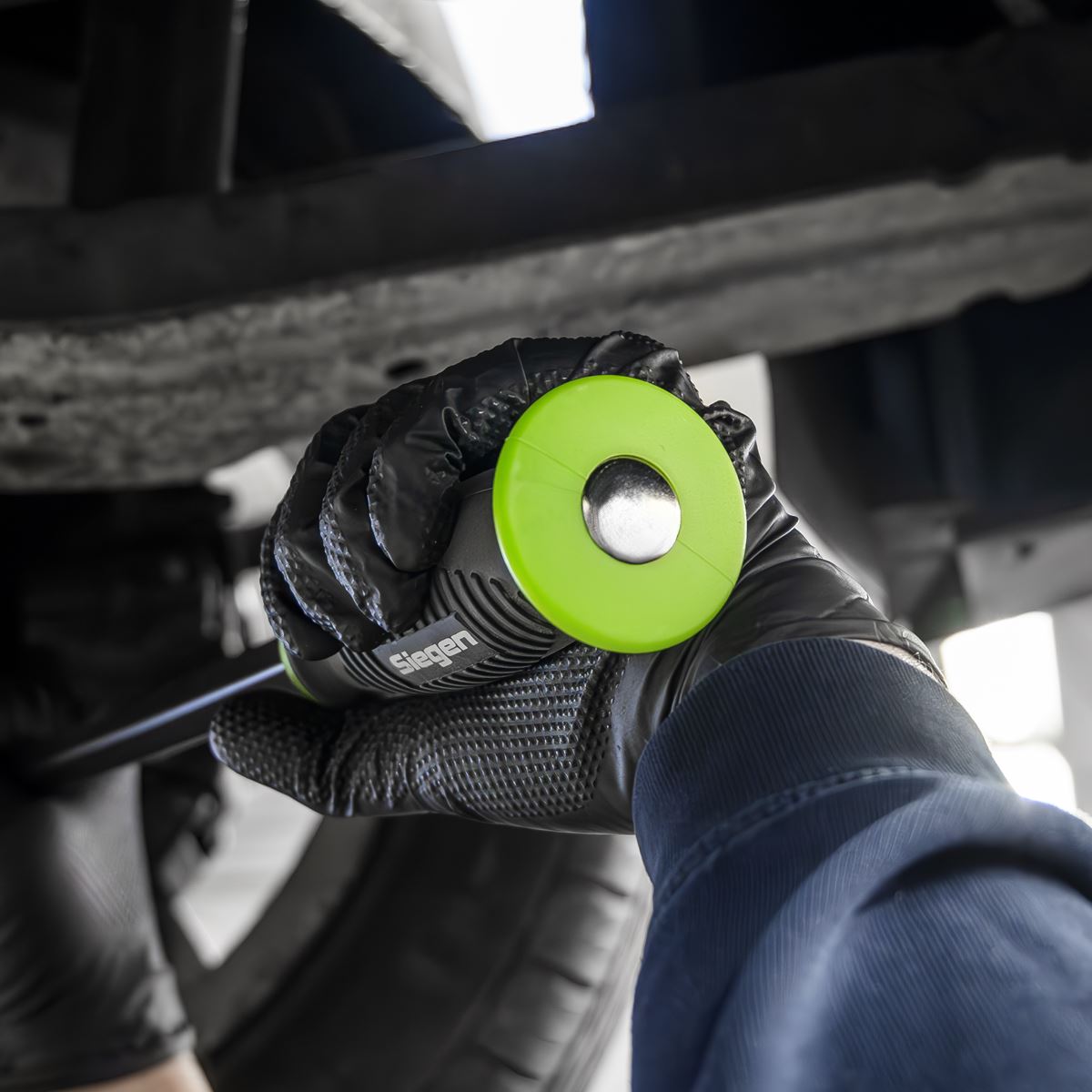 Siegen S0559 Pry Bar with Hammer Cap 610mm 25° Siegen