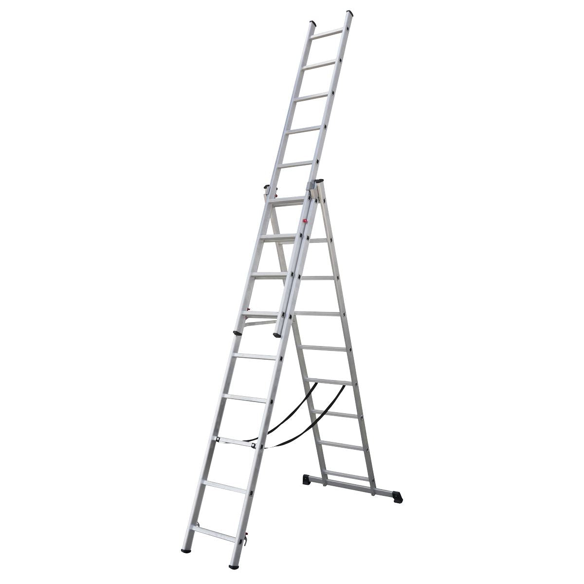 Sealey ACL3 Aluminium Extension Combination Ladder 3x9 EN 131 Sealey