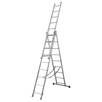 Sealey ACL3 Aluminium Extension Combination Ladder 3x9 EN 131 Sealey