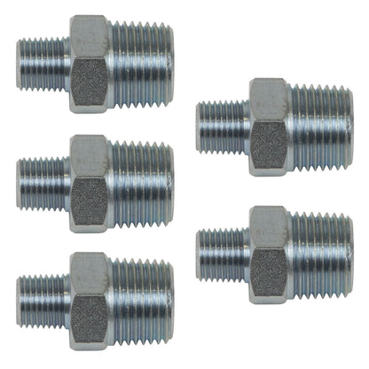 Sealey AC101 Reducing Union 1/2"BSPT to 1/4"BSPT - Pack of 5 Sealey