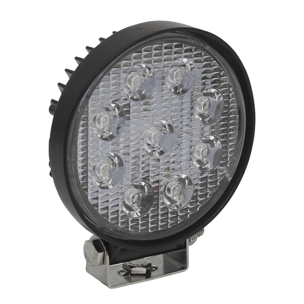 Sealey LED3R Round Worklight with Mounting Bracket 27W SMD LED Sealey