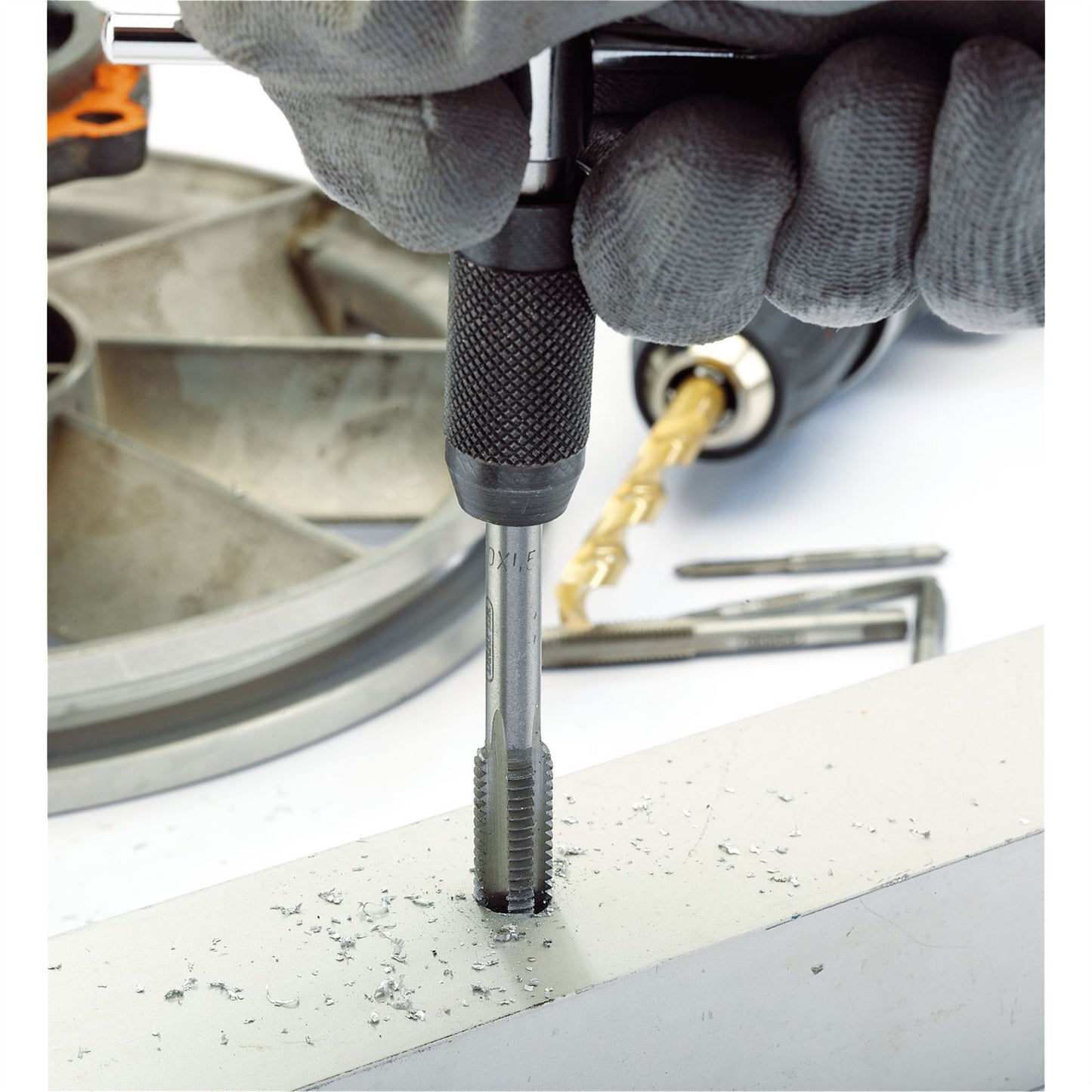 Draper 79202 Metric Tap and Holder Set 6 Piece Draper