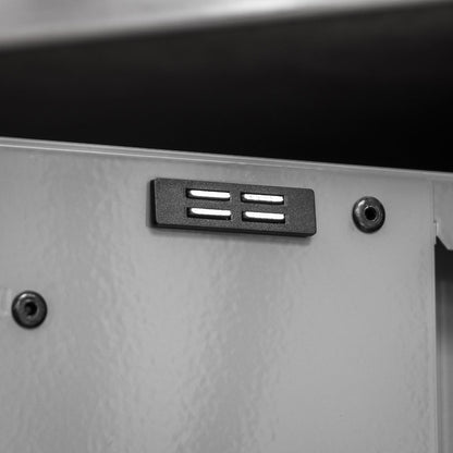 Sealey APMSBESTACK04SS Superline PRO® Black Edition Storage System with Stainless Worktop 2.04m Sealey