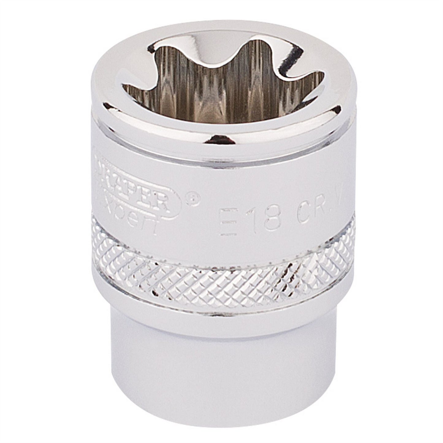 Draper 34207 TX-STAR® Socket 3/8" Sq. Dr. E18 Draper