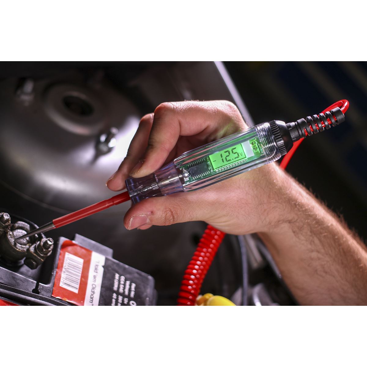 Sealey AK4012 Integrated Test Light/Voltmeter 3-48V Sealey