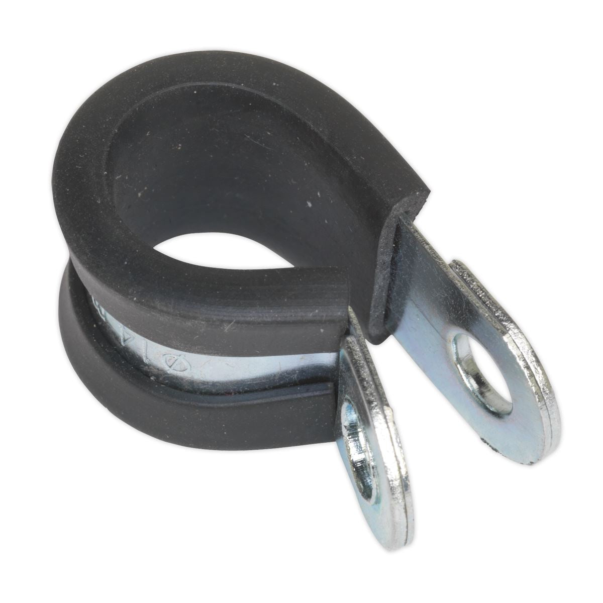 Sealey PCJ13 P-Clip Rubber Lined Ø12/13mm Pack of 25 Sealey