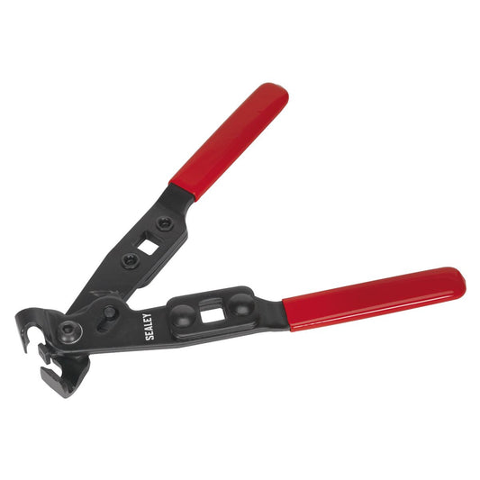 Sealey VS1639 Ear-Type Clip Pliers - Extra-Heavy-Duty Sealey