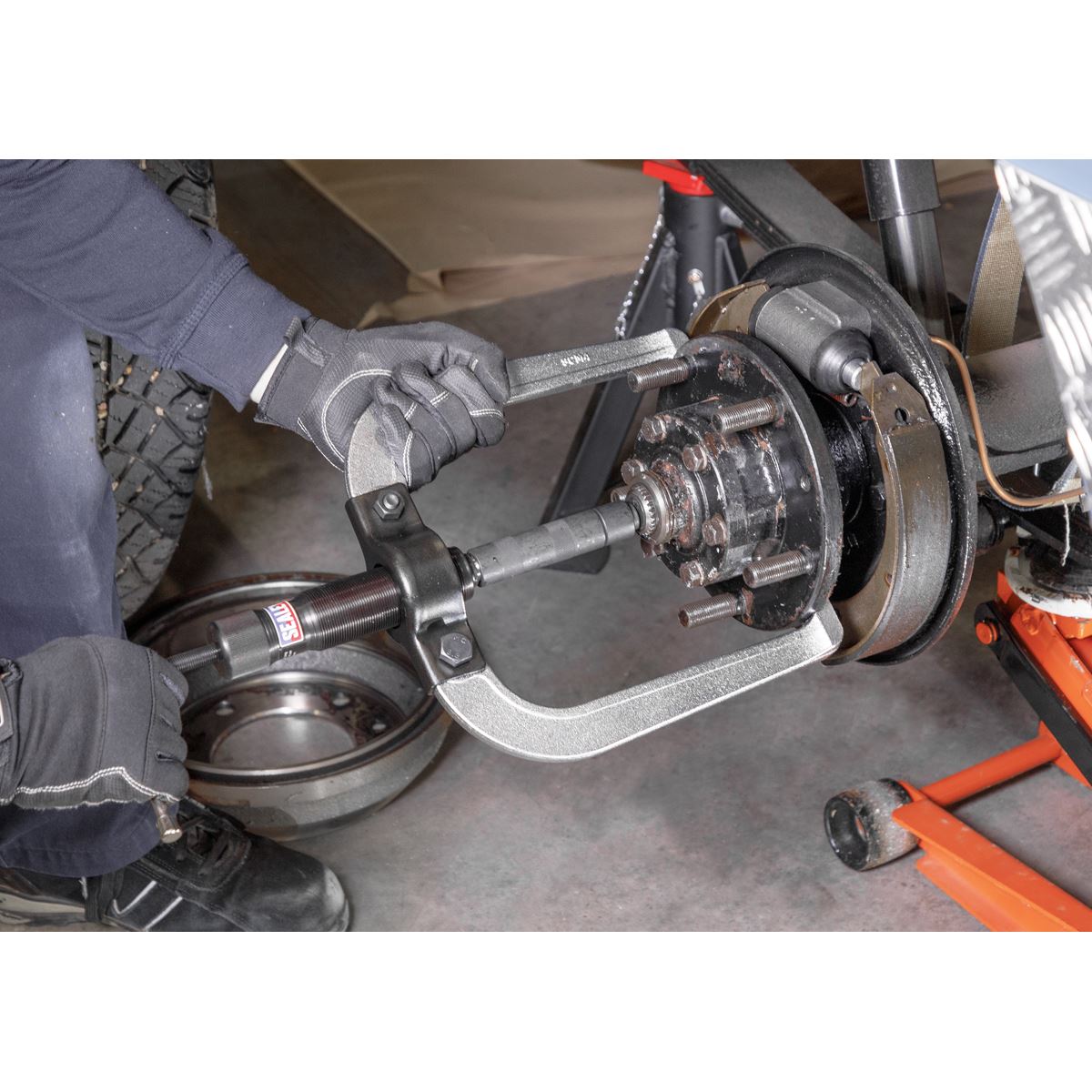 Sealey PS982 Hydraulic Puller Set 25pc Sealey