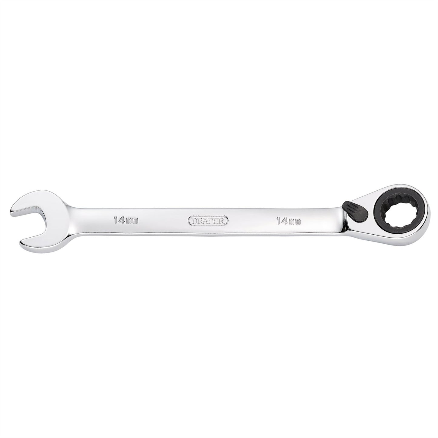 Draper 52002 HI-TORQ® Metric Reversible Ratcheting Combination Spanner 14mm Draper