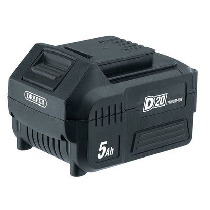 Draper 55907 D20 20V Li-ion Battery 5.0Ah Draper