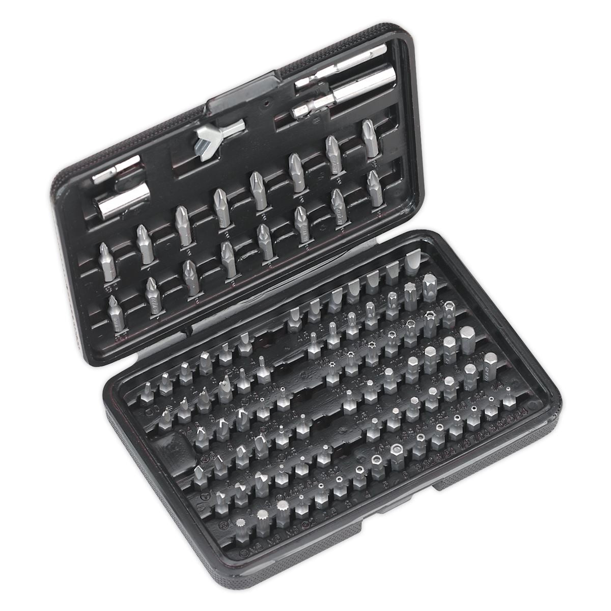 Siegen S0473 Power Tool/Security Bit Set 100pc Siegen