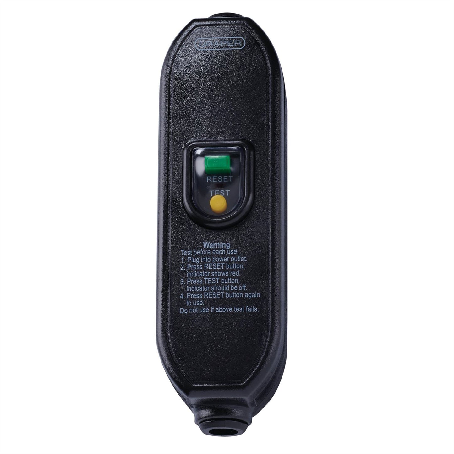 Draper 98440 230V In-line RCD Adaptor 16A Draper