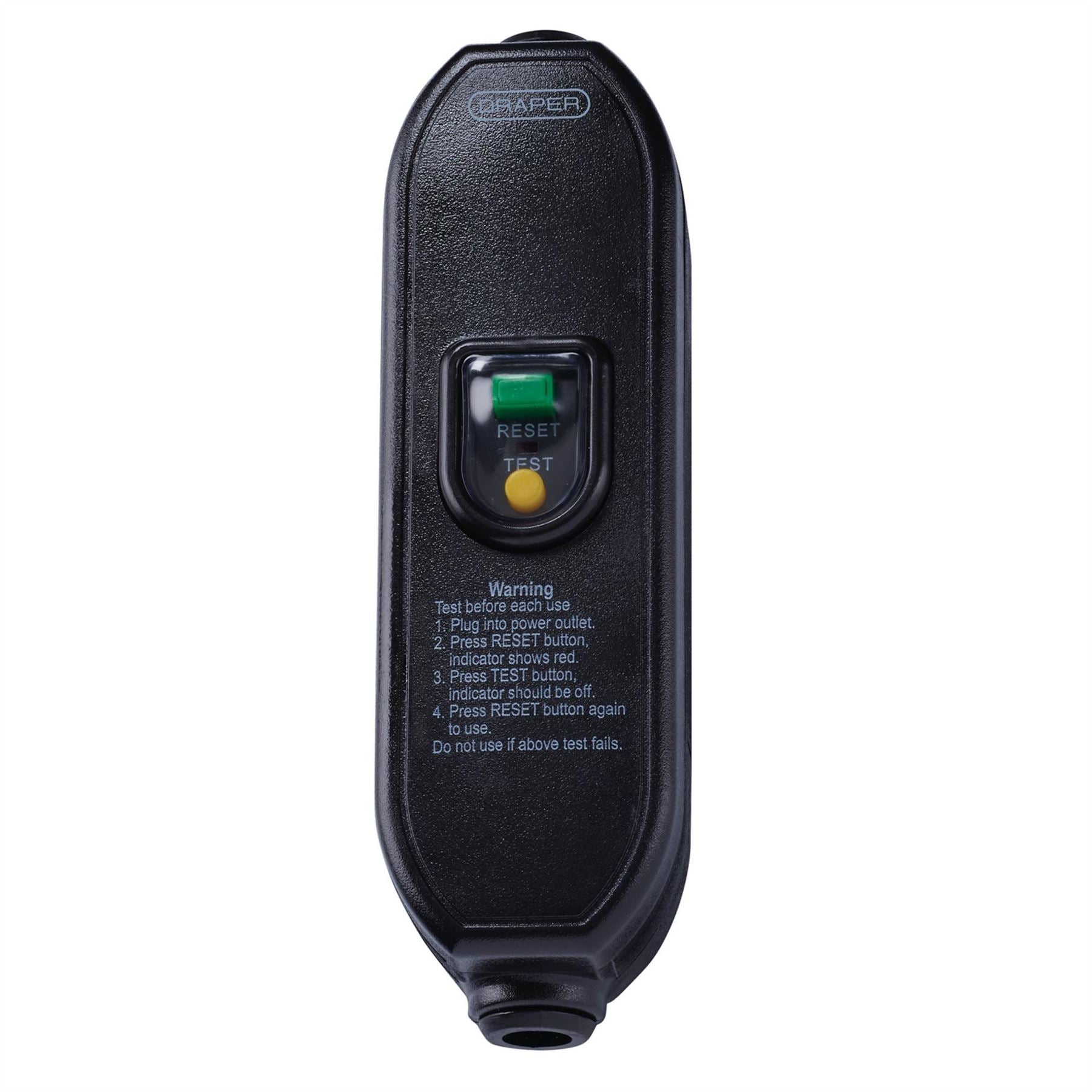 Draper 98440 230V In-line RCD Adaptor 16A Draper