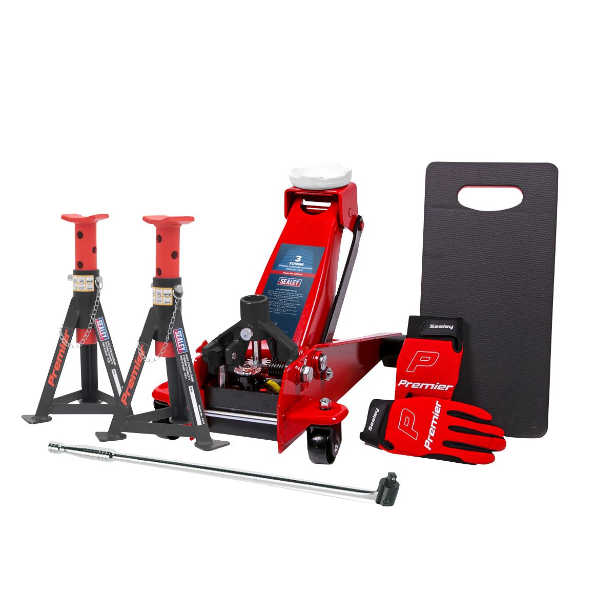 Sealey 3290CXCOMBO Trolley Jack Combo 3 Tonne Sealey