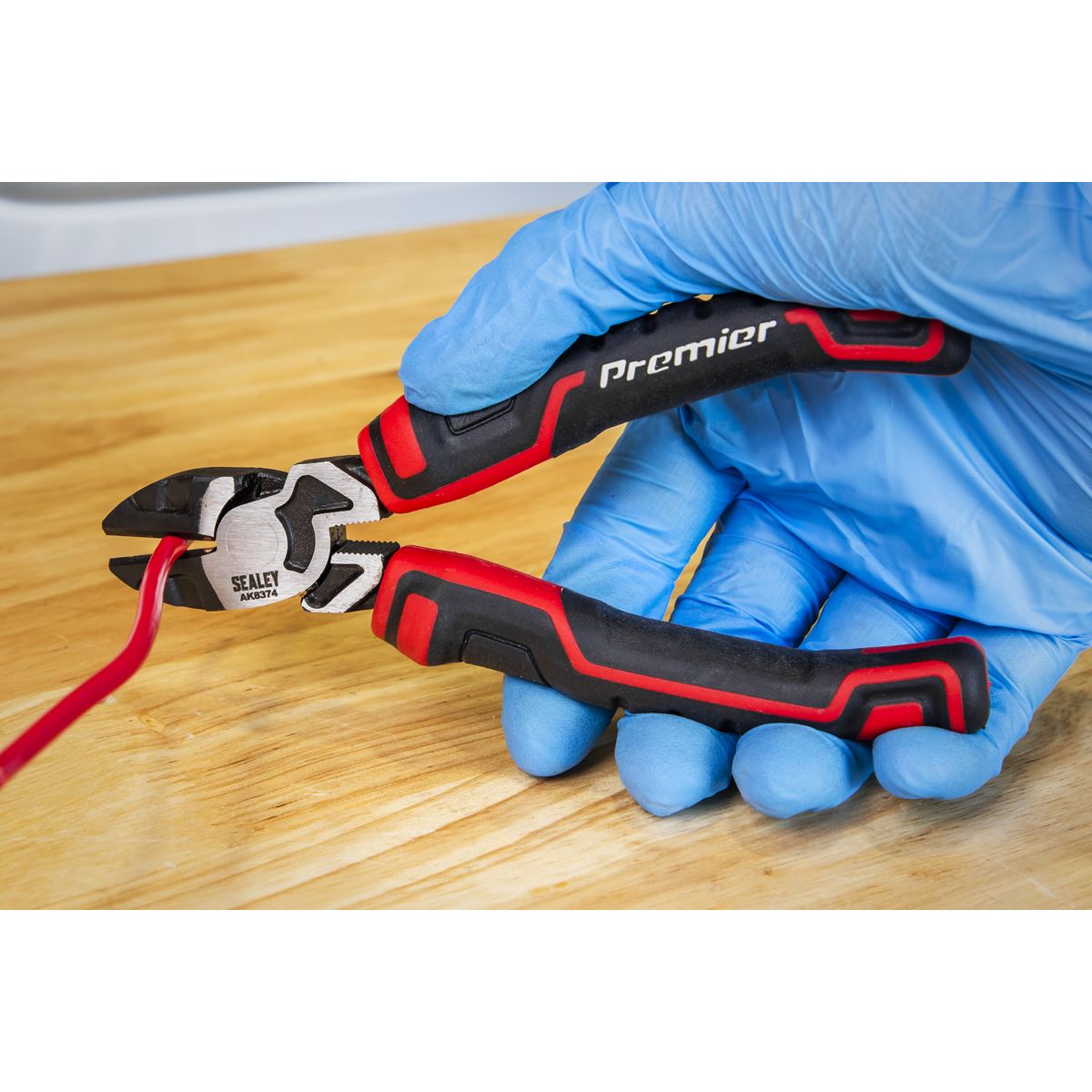 Sealey AK8374 Side Cutters High Leverage 160mm Sealey