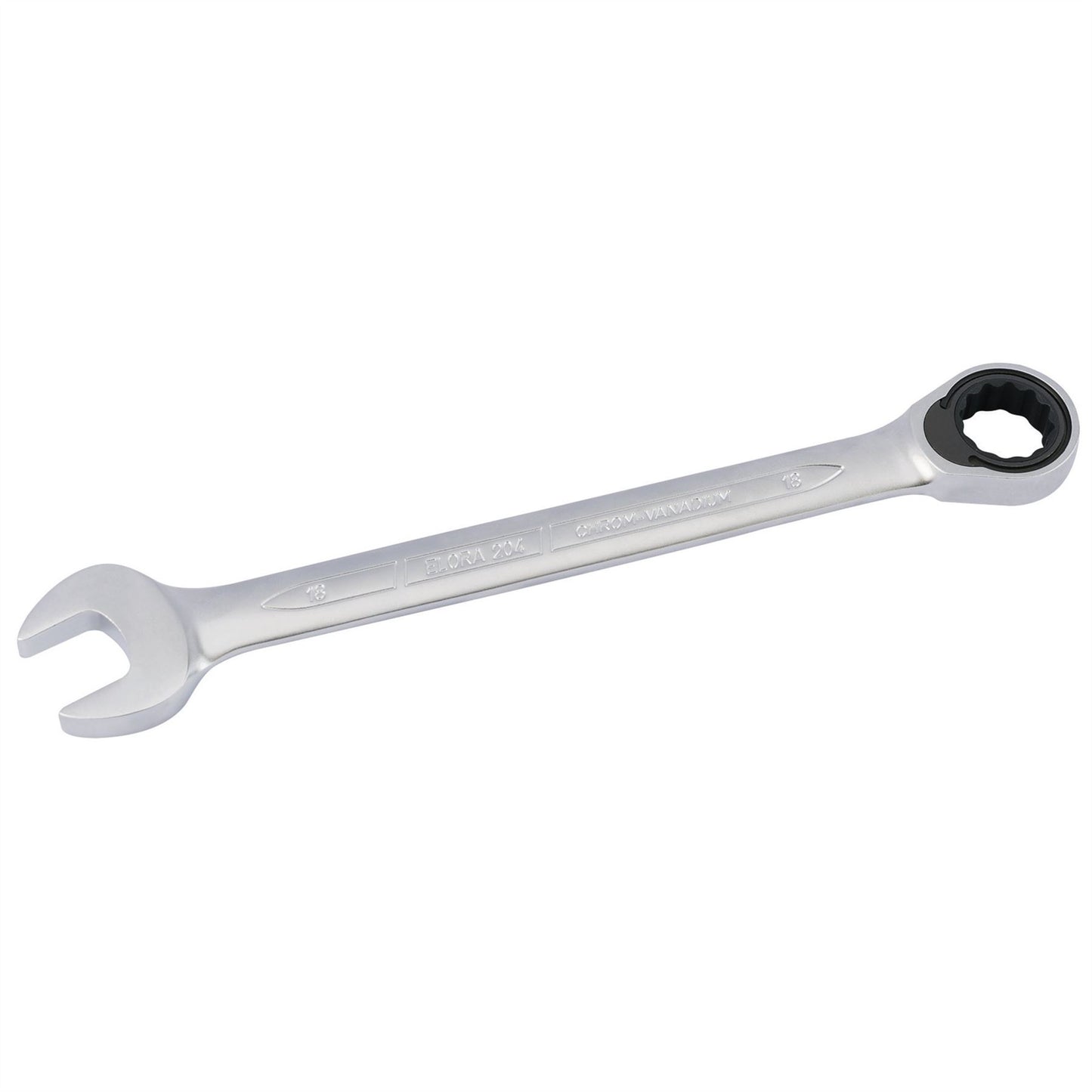 Elora 58601 Metric Ratcheting Combination Spanner 18mm Elora