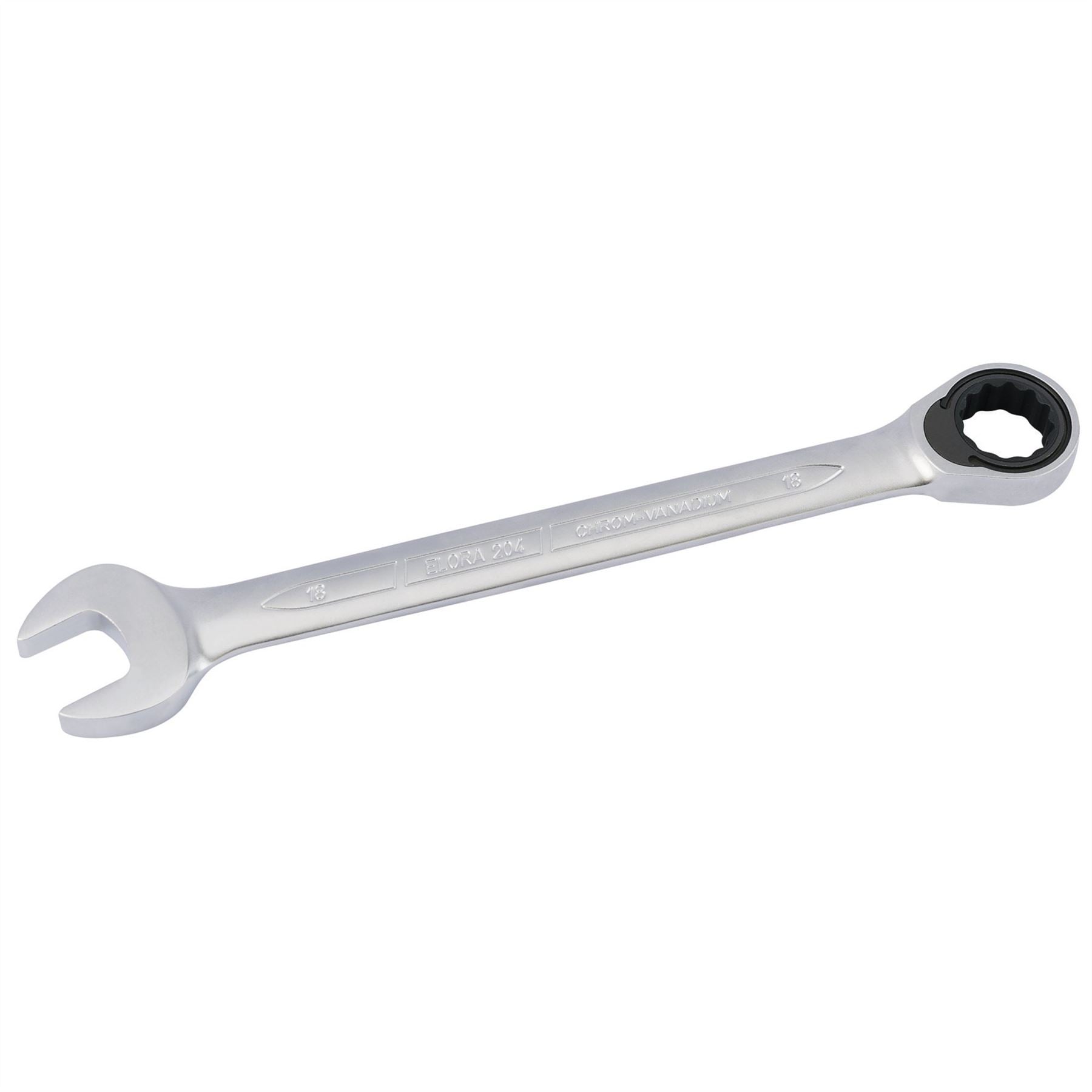 Elora 58601 Metric Ratcheting Combination Spanner 18mm Elora