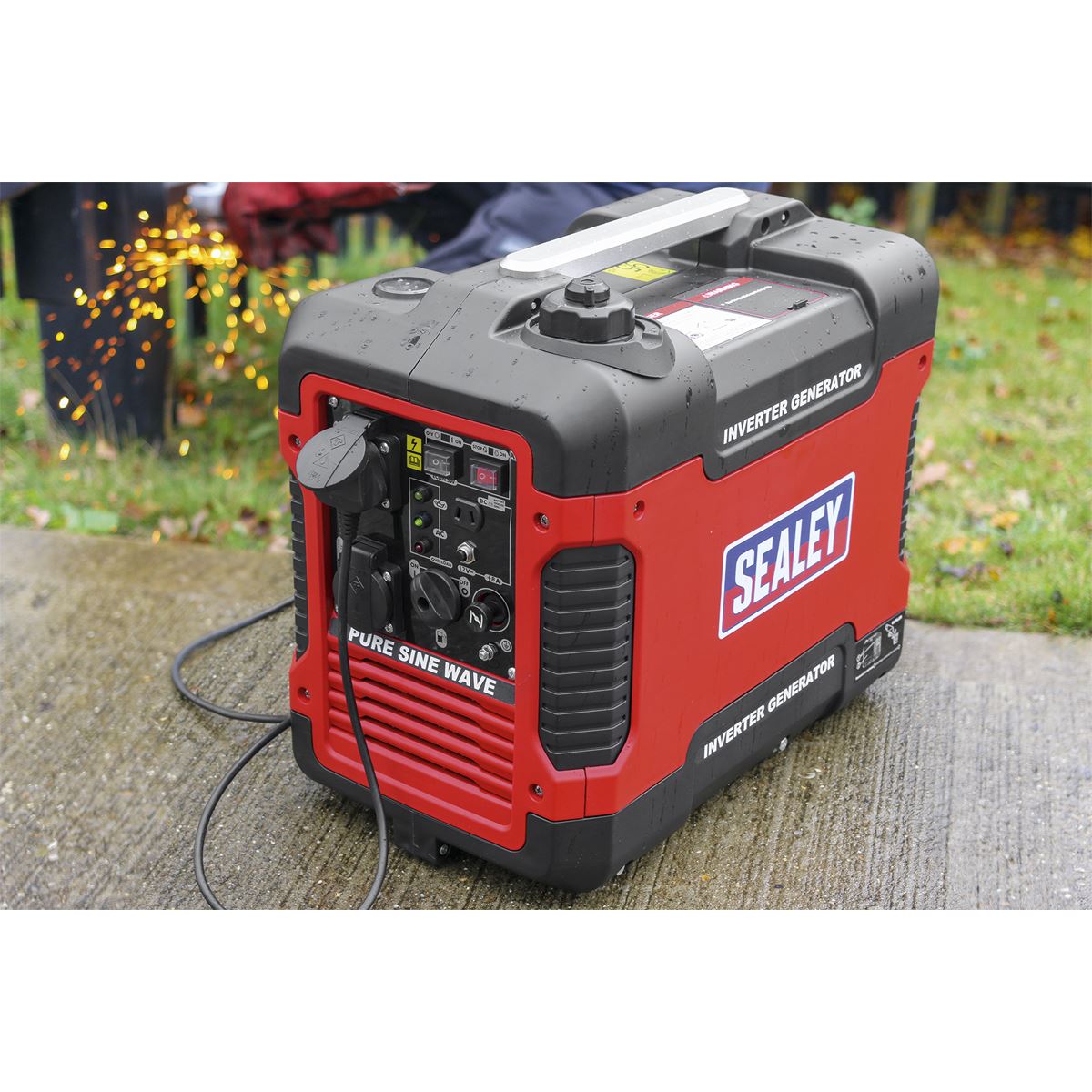 Sealey G2000I Inverter Generator 2000W 230V 4-Stroke Engine Sealey