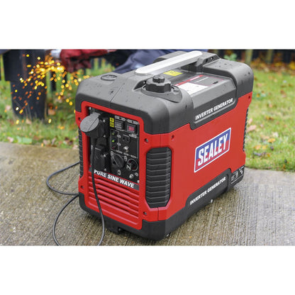 Sealey G2000I Inverter Generator 2000W 230V 4-Stroke Engine Sealey