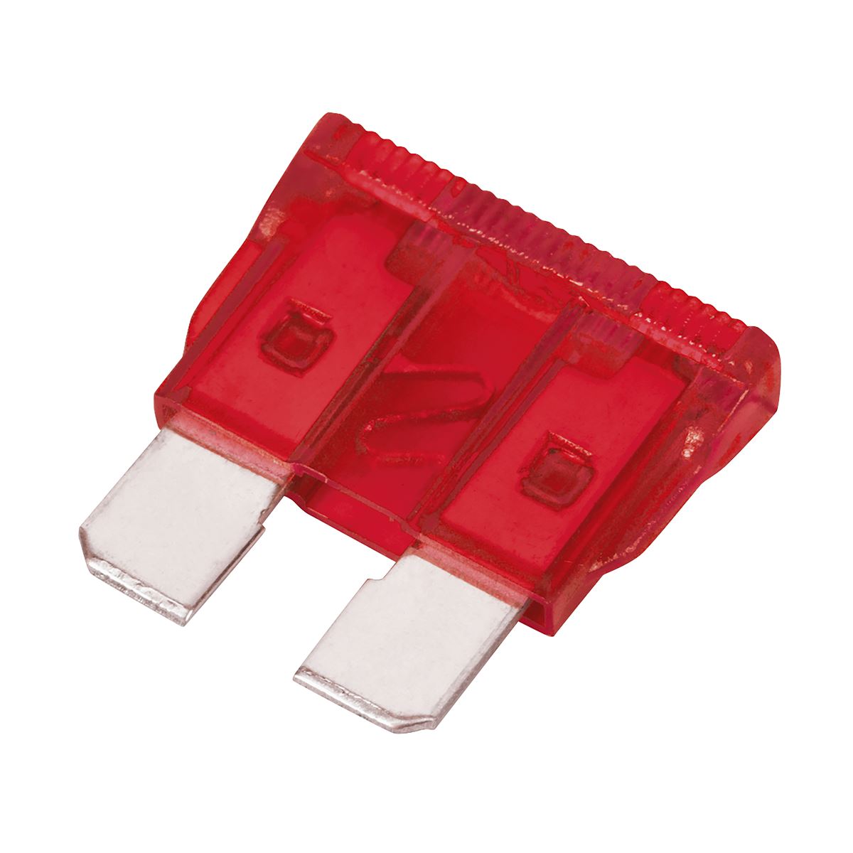 Sealey SBF1050 Automotive Standard Blade Fuse 10A Pack of 50 Sealey