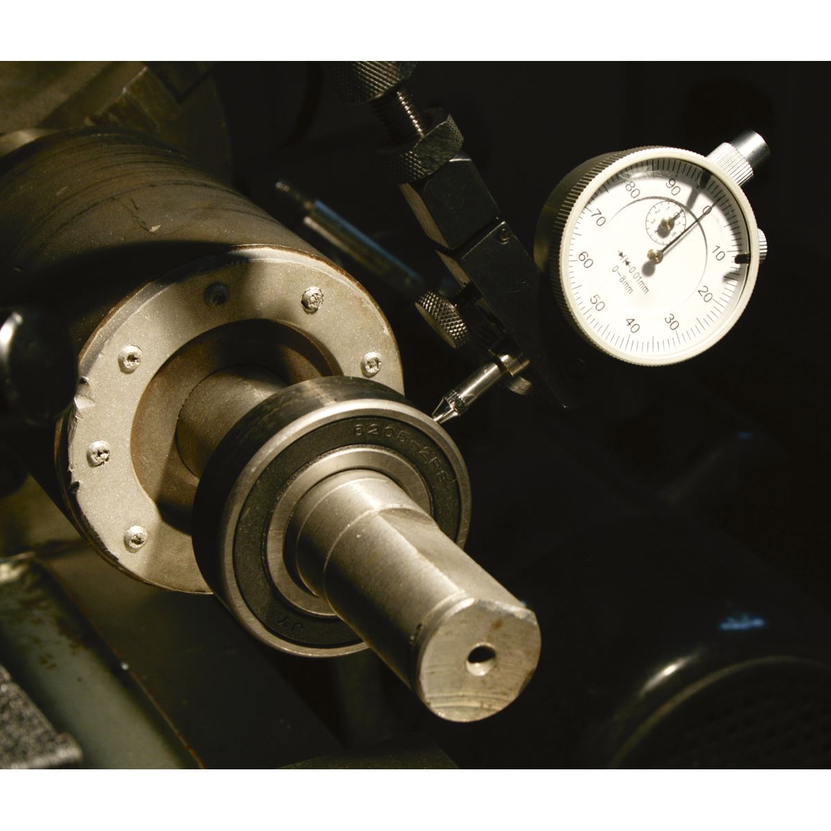 Sealey AK9634M Dial Gauge Metric 8mm Deflection Sealey